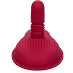 CALEXOTICS - RIDER VIBRATOR DOUBLE MOTOR REMOTE CONTROL RED