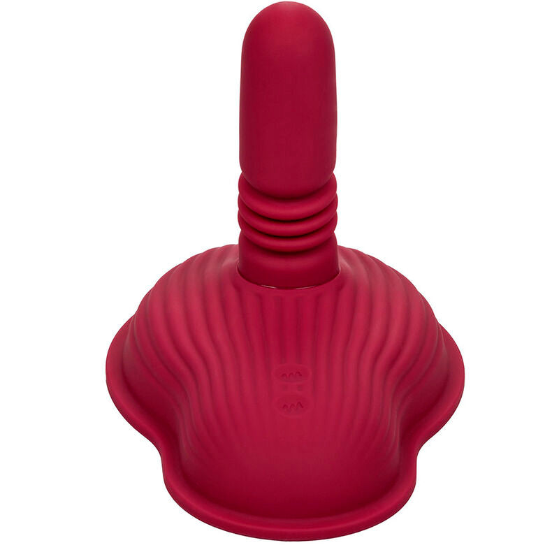 CALEXOTICS - RIDER VIBRATOR DOUBLE MOTOR REMOTE CONTROL RED