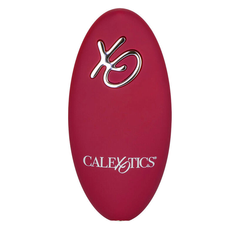 CALEXOTICS - RIDER VIBRATOR DOUBLE MOTOR REMOTE CONTROL RED