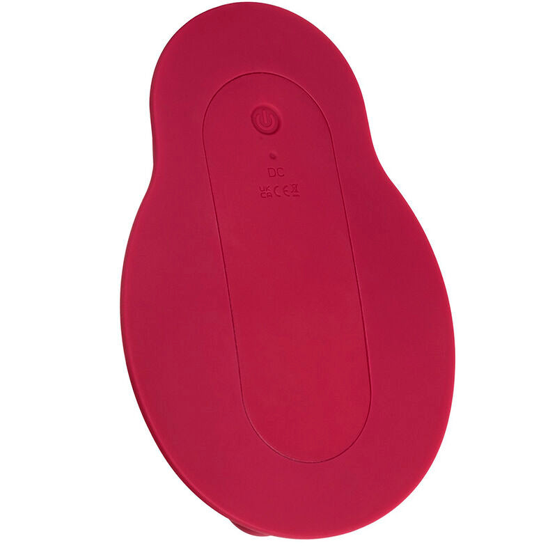 CALEXOTICS - RIDER VIBRATOR DOUBLE MOTOR REMOTE CONTROL RED