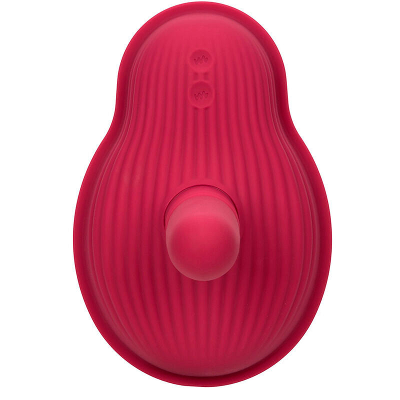 CALEXOTICS - RIDER VIBRATOR DOUBLE MOTOR REMOTE CONTROL RED