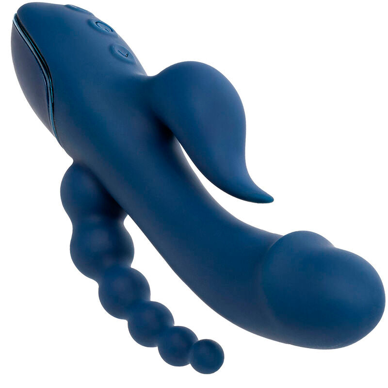 CALEXOTICS - G-SPOT & RABBIT VIBRATOR TRIPLE ORGASM BLUE