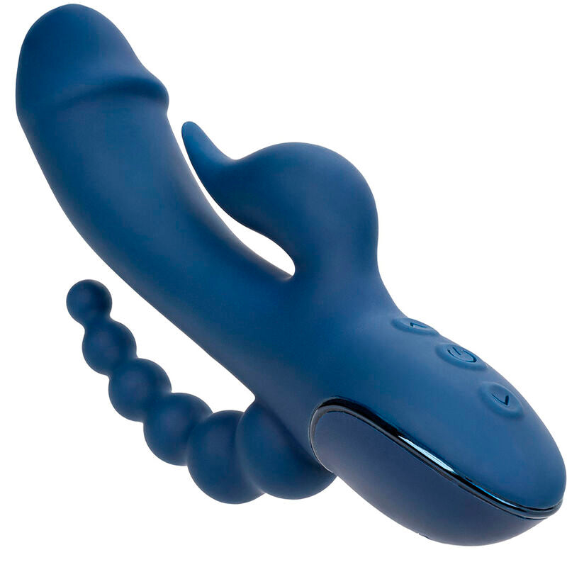 CALEXOTICS - G-SPOT & RABBIT VIBRATOR TRIPLE ORGASM BLUE