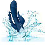 CALEXOTICS - G-SPOT & RABBIT VIBRATOR TRIPLE ORGASM BLUE