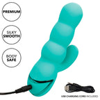CALEXOTICS - DEL MAR DIVA VIBRATOR RABBIT AQUA GREEN