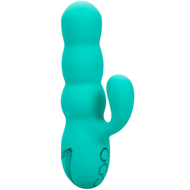 CALEXOTICS - DEL MAR DIVA VIBRATOR RABBIT AQUA GREEN