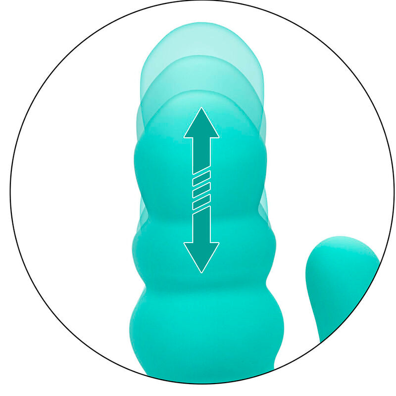 CALEXOTICS - DEL MAR DIVA VIBRATOR RABBIT AQUA GREEN