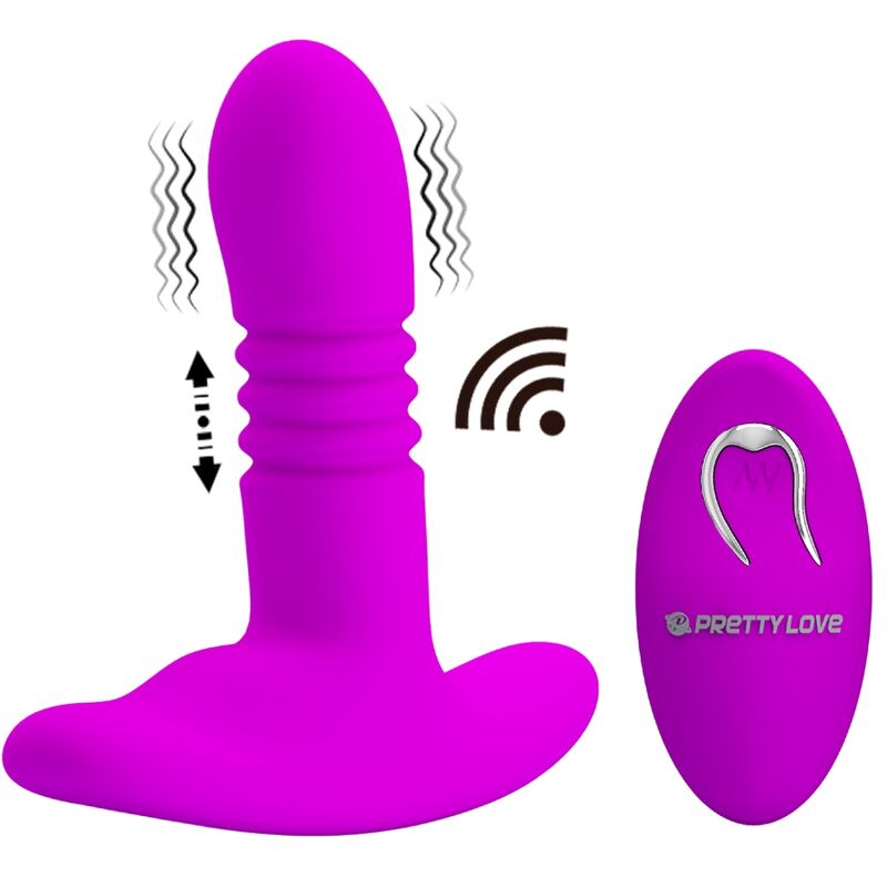 PRETTY LOVE - HEATHER ANAL VIBRATOR UP AND DOWN