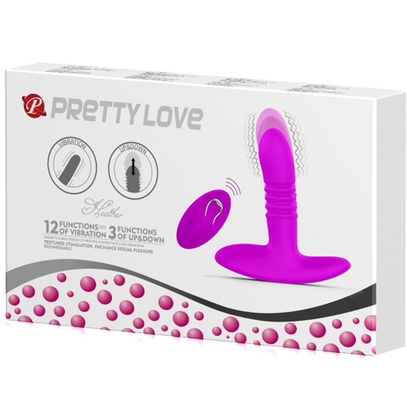 PRETTY LOVE - HEATHER ANAL VIBRATOR UP AND DOWN