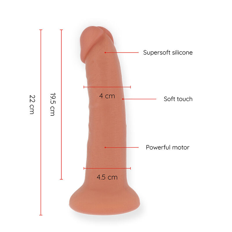 ONINDER - LARGE BOGOTÁ VIBRATOR DILDO - APP