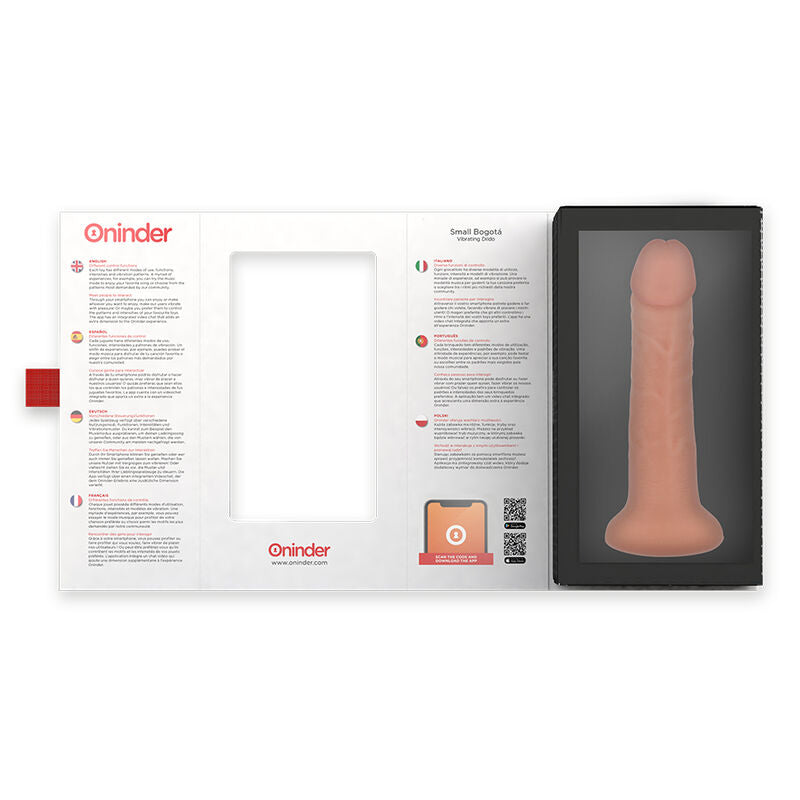 ONINDER - SMALL BOGOTÁ VIBRATOR DILDO - APP
