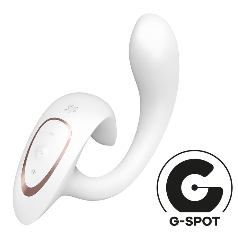 SATISFYER - G FOR GODDESS 1 RABBIT&G-SPOT VIBRATOR WHITE