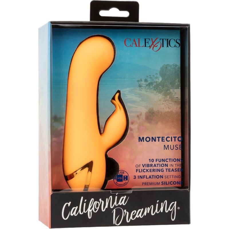CALEXOTICS - MONTECITO MUSE VIBRATOR RABBIT ORANGE