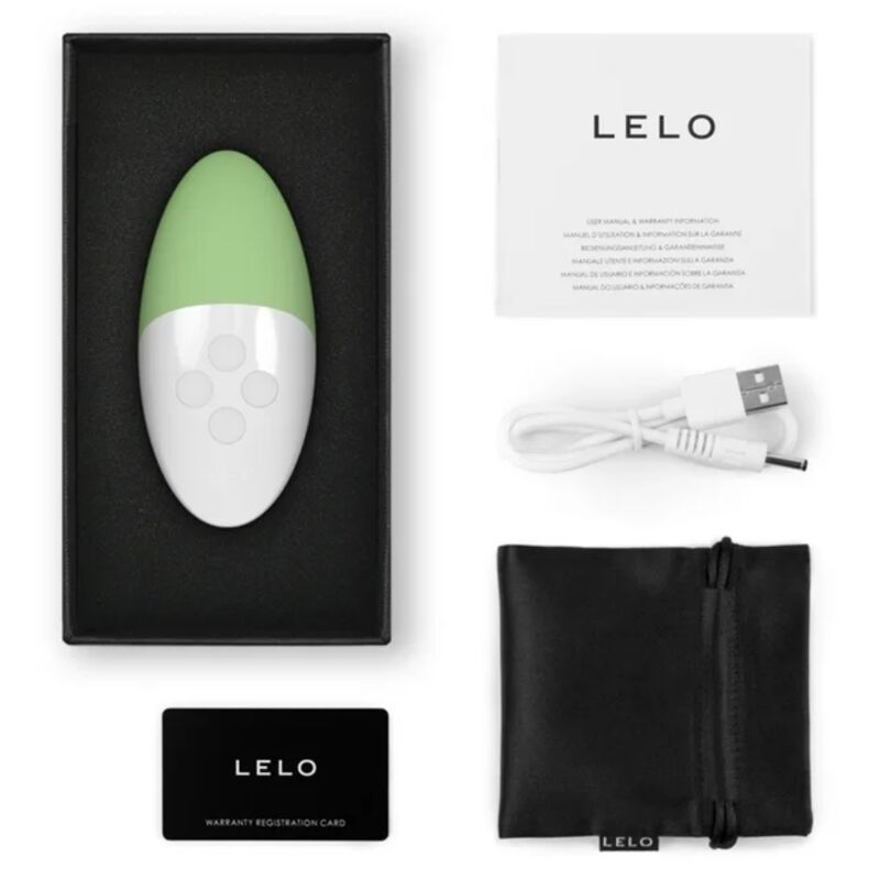 LELO - SIRI 3 CLITORIS VIBRATOR PISTACHIO CREAM