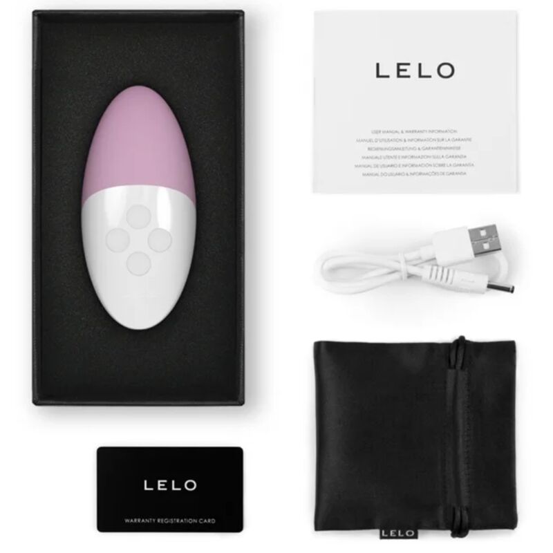 LELO - SIRI 3 CLITORIS VIBRATOR SOFT PINK