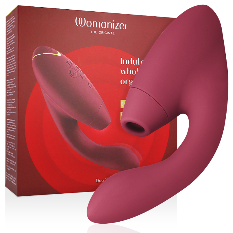 WOMANIZER - G-SPOT DUO 2 STIMULATOR BORDEAUX