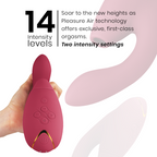 WOMANIZER - G-SPOT DUO 2 STIMULATOR BORDEAUX