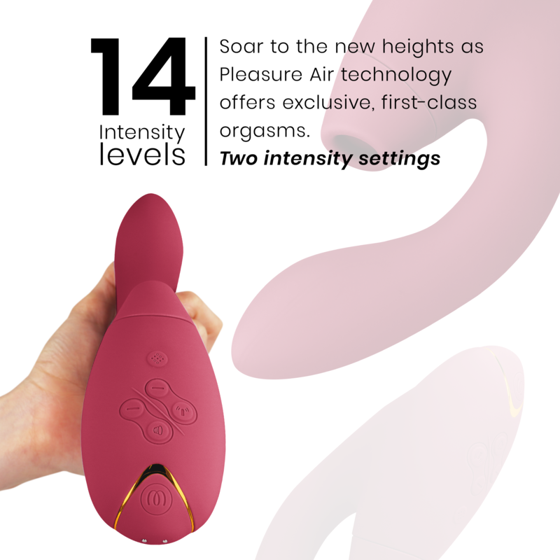 WOMANIZER - G-SPOT DUO 2 STIMULATOR BORDEAUX