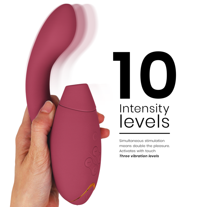 WOMANIZER - G-SPOT DUO 2 STIMULATOR BORDEAUX