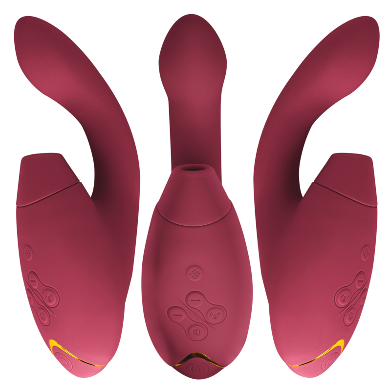 WOMANIZER - G-SPOT DUO 2 STIMULATOR BORDEAUX