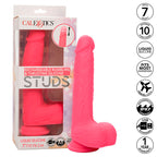 CALEXOTICS - STUDS REALISTIC DILDO VIBRATOR PINK