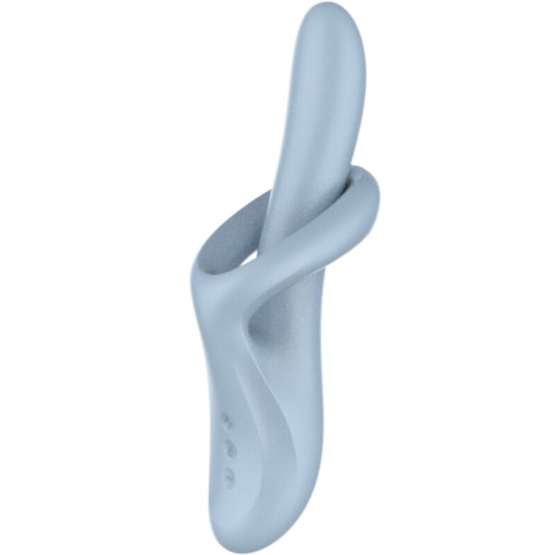 SATISFYER - HEAT FLEX 4 HEAT EFFECT G-SPOT VIBRATOR 12 VIBRATIONS BLUE