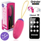 ONINDER CUTE - LOVE PLEASURE VIBRO-WAVE TAPPING SILICONE EGG