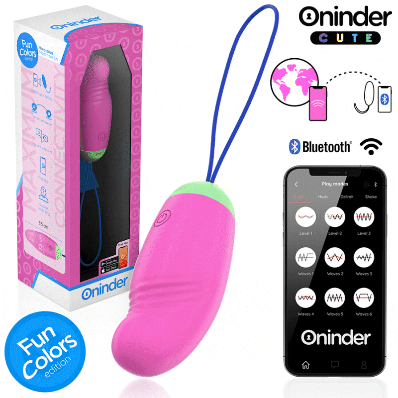 ONINDER CUTE - LOVE PLEASURE VIBRO-ROTATING EGG
