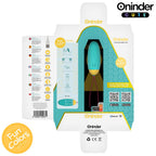 ONINDER CUTE - LOVE PLEASURE VIBRO-ROTATING SILICONE GEM EGG