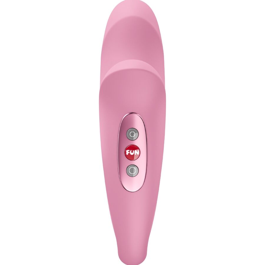 FUN FACTORY - VELOCE INSERTABLE DOUBLE AIR PULSE G-SPOT VIBRATOR ROSE