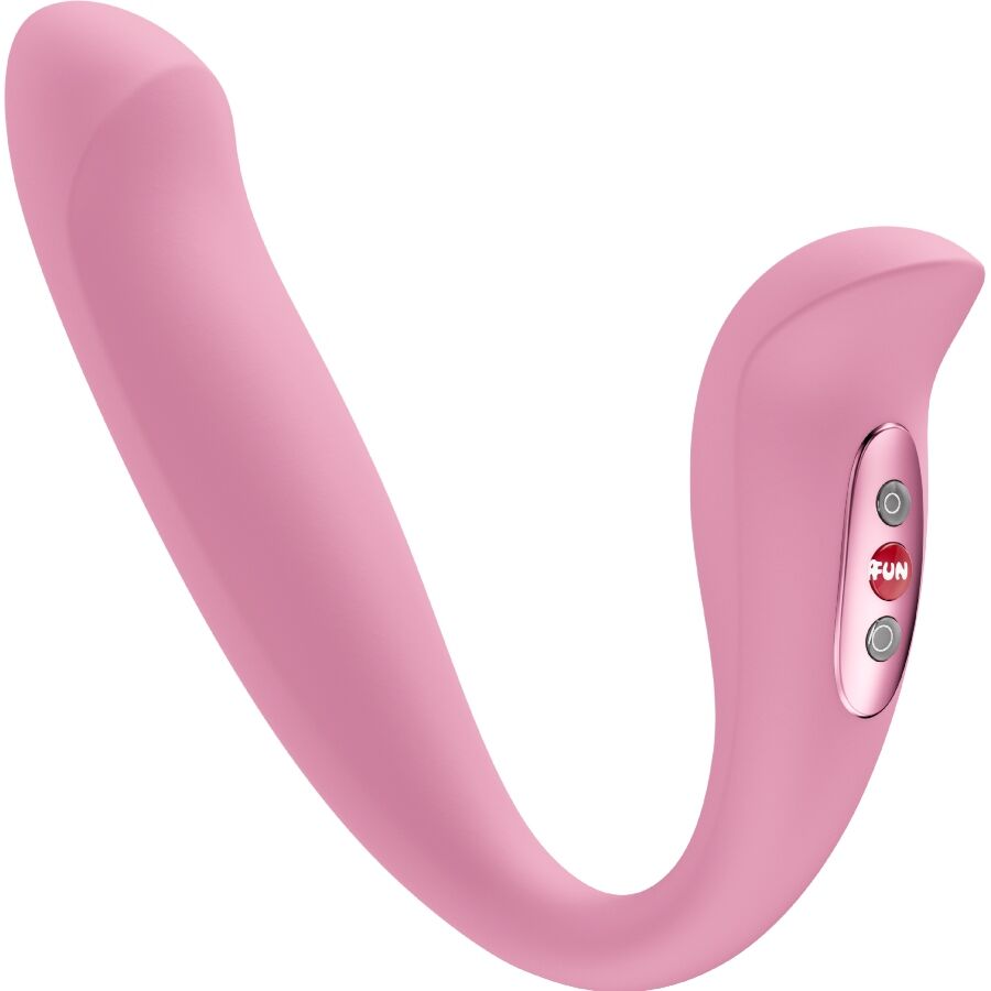 FUN FACTORY - VELOCE INSERTABLE DOUBLE AIR PULSE G-SPOT VIBRATOR ROSE