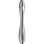 SATISFYER - PURE GRAVITY 1 STAINLESS STEEL DOUBLE-ENDED G-SPOT DILDO