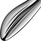 SATISFYER - PURE GRAVITY 1 STAINLESS STEEL DOUBLE-ENDED G-SPOT DILDO