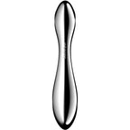 SATISFYER - PURE GRAVITY 2 STAINLESS STEEL DOUBLE-ENDED G-SPOT DILDO