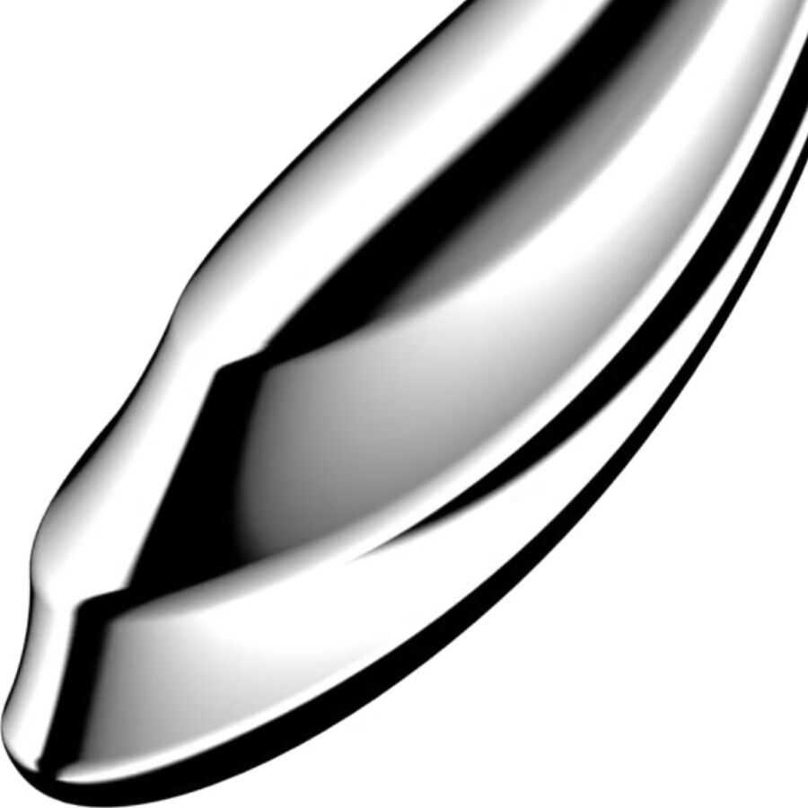 SATISFYER - PURE GRAVITY 2 STAINLESS STEEL DOUBLE-ENDED G-SPOT DILDO