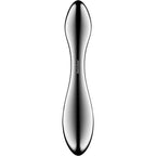 SATISFYER - PURE GRAVITY 3 STAINLESS STEEL DOUBLE-ENDED G-SPOT DILDO