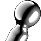 SATISFYER - STAR FORCE 2 STAINLESS STEEL DOUBLE-ENDED G-SPOT DILDO