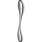 SATISFYER - STAR FORCE 3 STAINLESS STEEL DOUBLE-ENDED G-SPOT DILDO