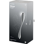SATISFYER - STAR FORCE 3 STAINLESS STEEL DOUBLE-ENDED G-SPOT DILDO