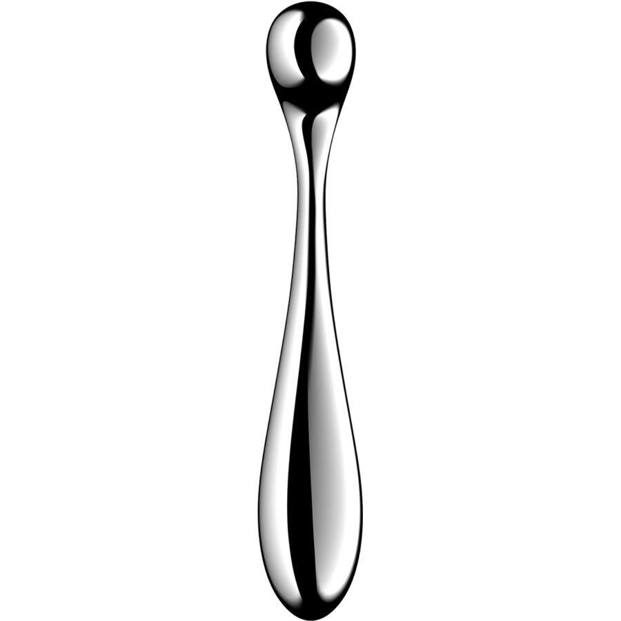 SATISFYER - STAR FORCE 4 STAINLESS STEEL DOUBLE-ENDED G-SPOT DILDO