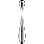 SATISFYER - STAR FORCE 4 STAINLESS STEEL DOUBLE-ENDED G-SPOT DILDO