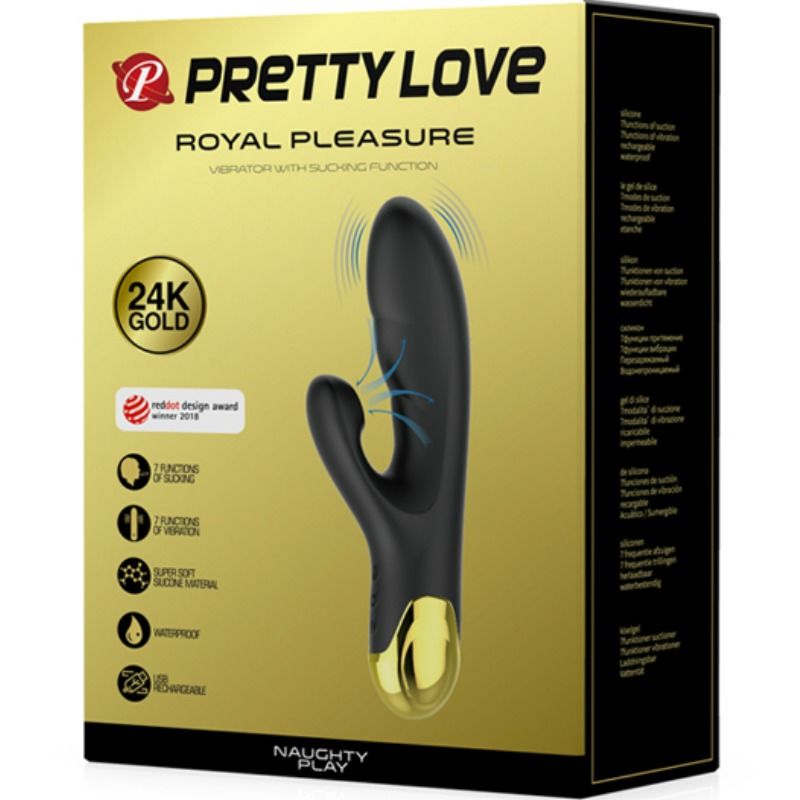 PRETTY LOVE - SMART NAUGHTY PLAY RABBIT VIBRATION AND SUCTION