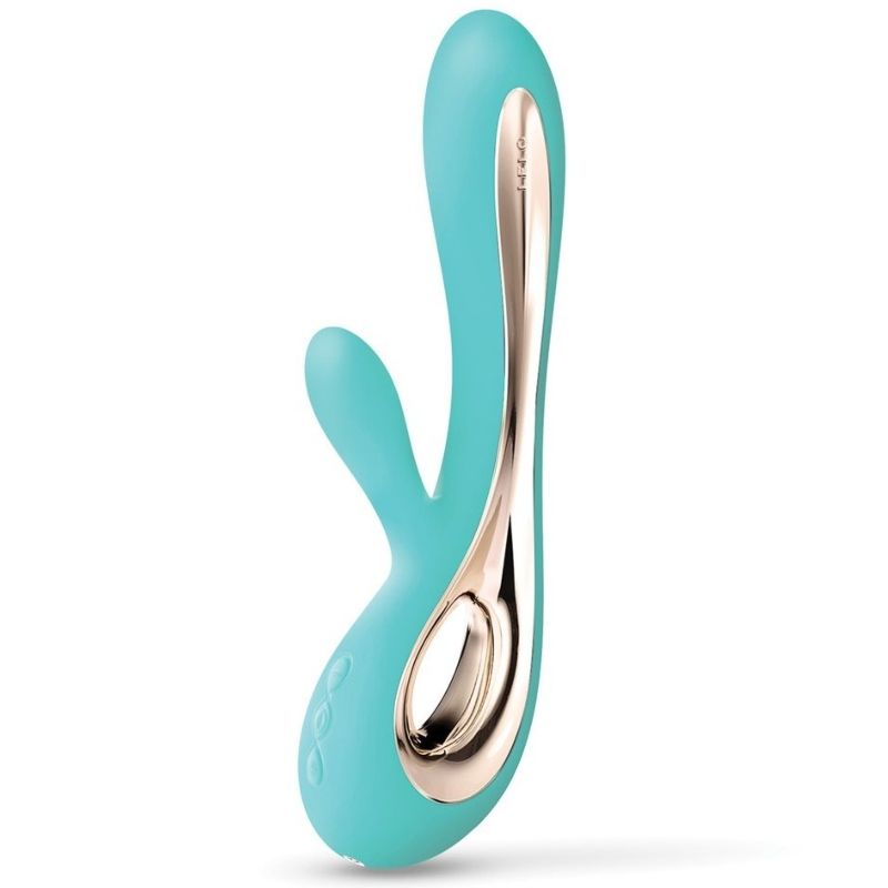 LELO - SORAYA 2 RABBIT & G-SPOT  VIBRATOR AQUA GREEN