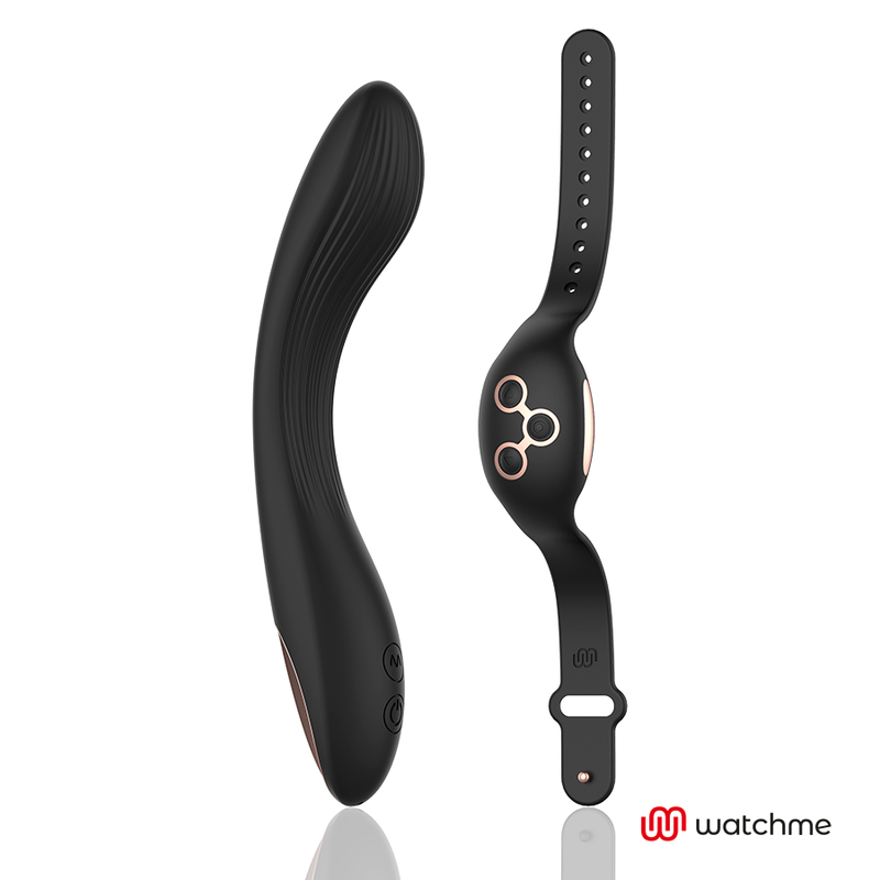 ANNE'S DESIRE - CURVE G-SPOT VIBRATOR BLACK / GOLD - APP