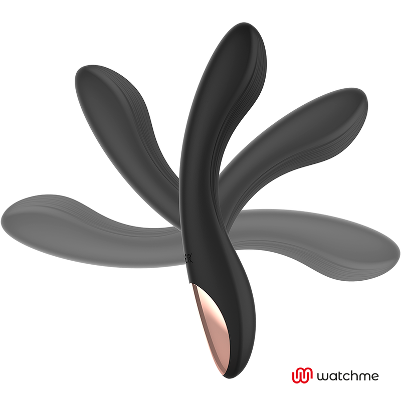 ANNE'S DESIRE - CURVE G-SPOT VIBRATOR BLACK / GOLD - APP