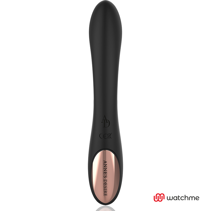 ANNE'S DESIRE - CURVE G-SPOT VIBRATOR BLACK / GOLD - APP