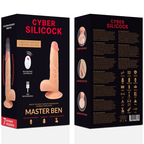 CYBER SILICOCK - REALISTIC DILDO MASTER BEN 23.88 CM - APP