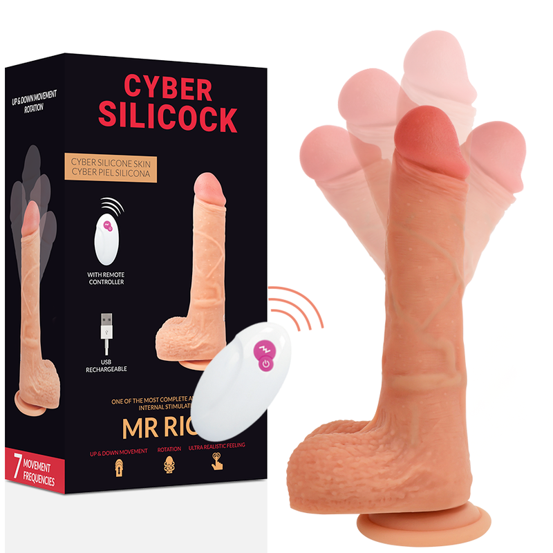 CYBER SILICOCK -  REALISTIC DILDO MR RICK 20.9 CM  - APP